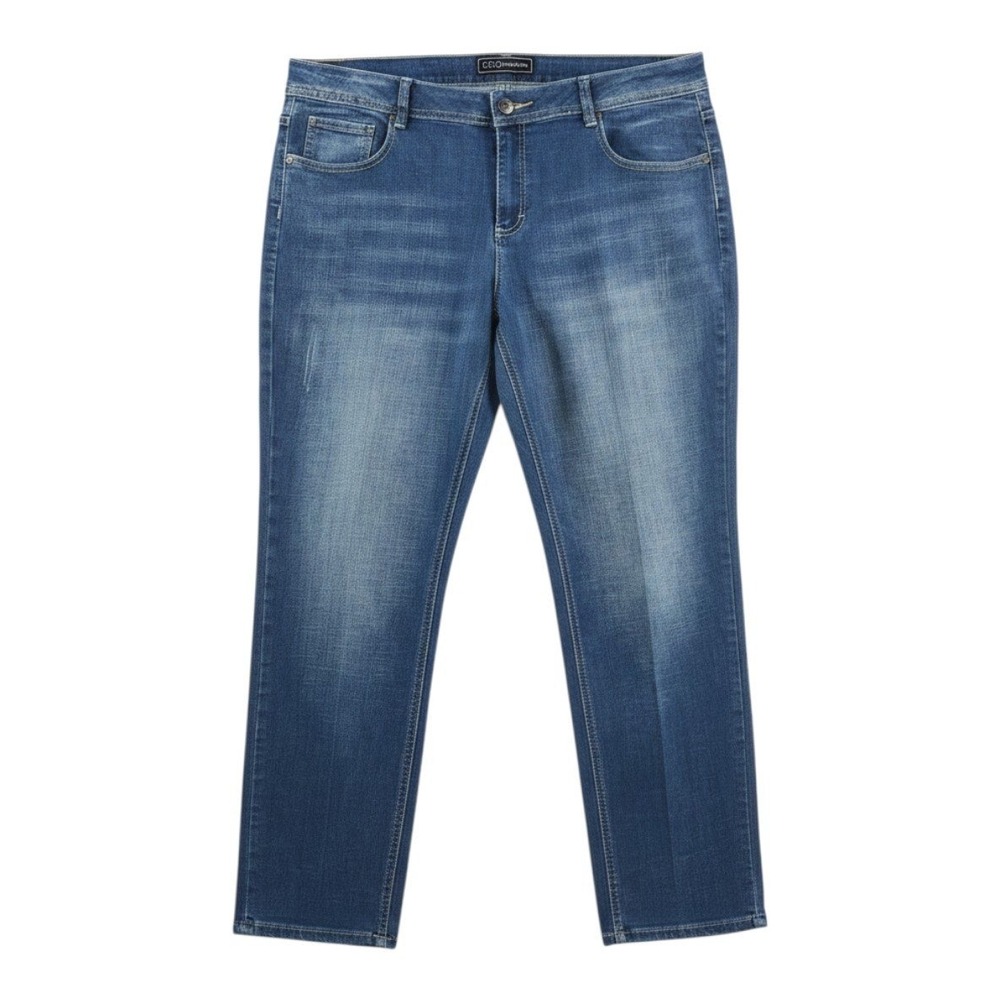 CATO Premium Plus Size 18W Medium Wash Straight Leg Jeans